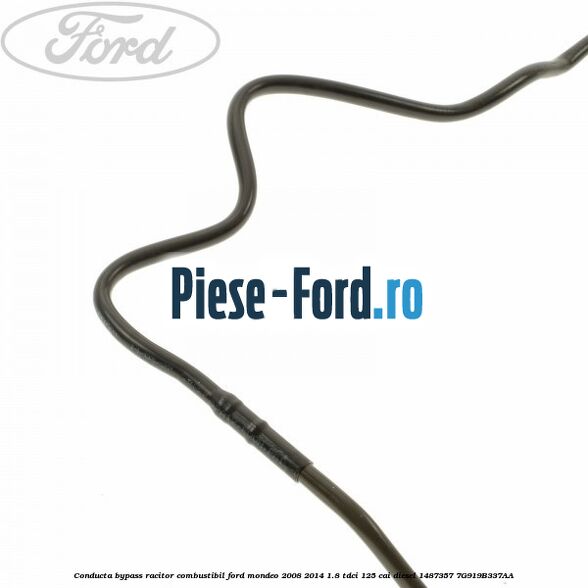 Conducta bypass racitor combustibil Ford Mondeo 2008-2014 1.8 TDCi 125 cai diesel #7282F2D618