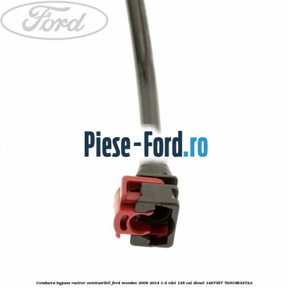 Conducta bypass racitor combustibil Ford Mondeo 2008-2014 1.8 TDCi 125 cai diesel #7282F2D618