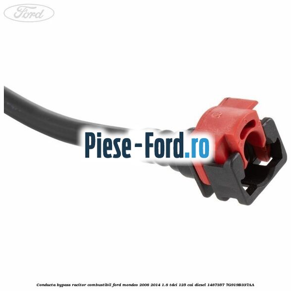 Conducta bypass racitor combustibil Ford Mondeo 2008-2014 1.8 TDCi 125 cai diesel #7282F2D618
