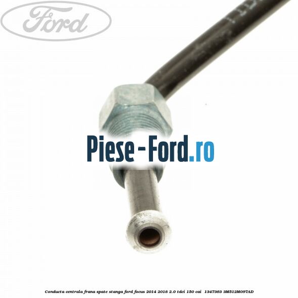Conducta centrala frana, spate stanga Ford Focus 2014-2018 2.0 TDCi 150 cai  #40F5C27331