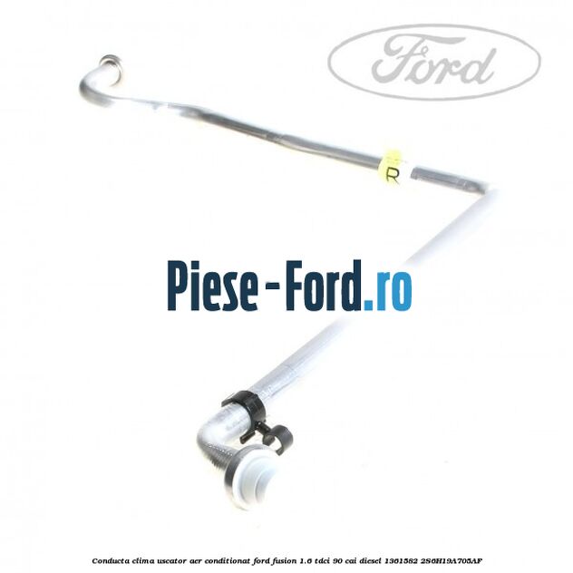 Conducta clima uscator aer conditionat Ford Fusion 1.6 TDCi 90 cai diesel