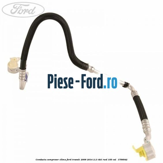 Conducta compresor clima Ford Transit 2006-2014 2.2 TDCi RWD 155 cai  #AFDA64FDC7
