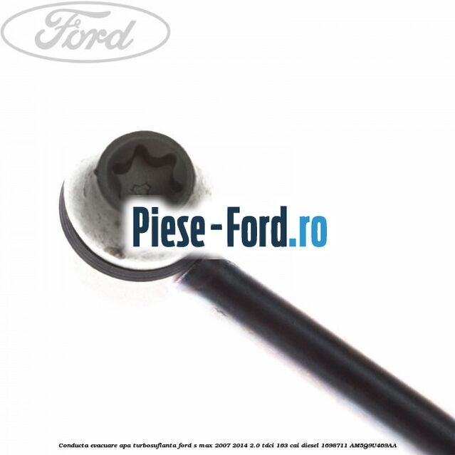 Conducta evacuare apa turbosuflanta Ford S-Max 2007-2014 2.0 TDCi 163 cai diesel