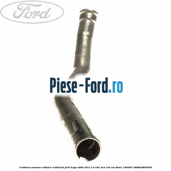 Conducta alimentare radiator habitaclu Ford Kuga 2008-2012 2.0 TDCI 4x4 140 cai diesel