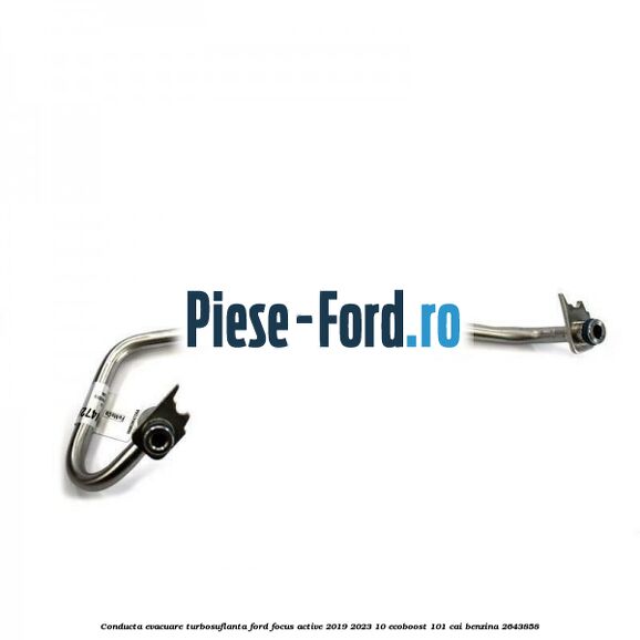 Conducta evacuare turbosuflanta Ford Focus Active 2019-2023 1.0 EcoBoost 101 cai #EA1D7EBCE2