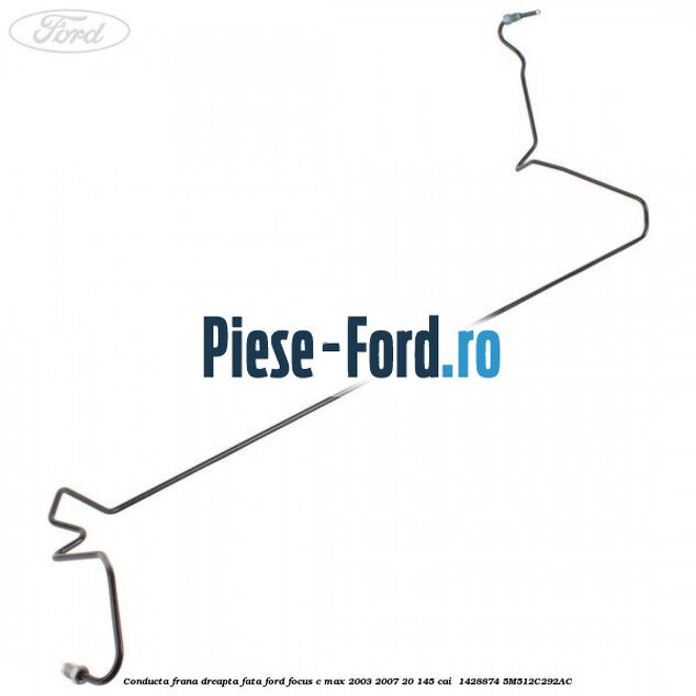 Conducta frana dreapta fata Ford Focus C-Max 2003-2007 2.0 145 cai #8C8C24DF2C