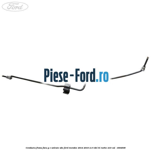 Conducta frana fata G-E unitate ABS Ford Mondeo 2014-2018 2.0 TDCi Bi-Turbo 210 cai  #D7F351E0E1