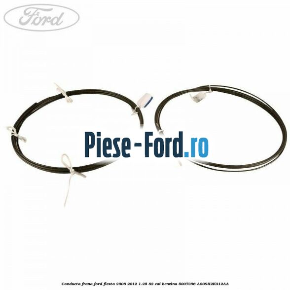 Clips prindere conducta frana fata model 9 Ford Fiesta 2008-2012 1.25 82 cai benzina