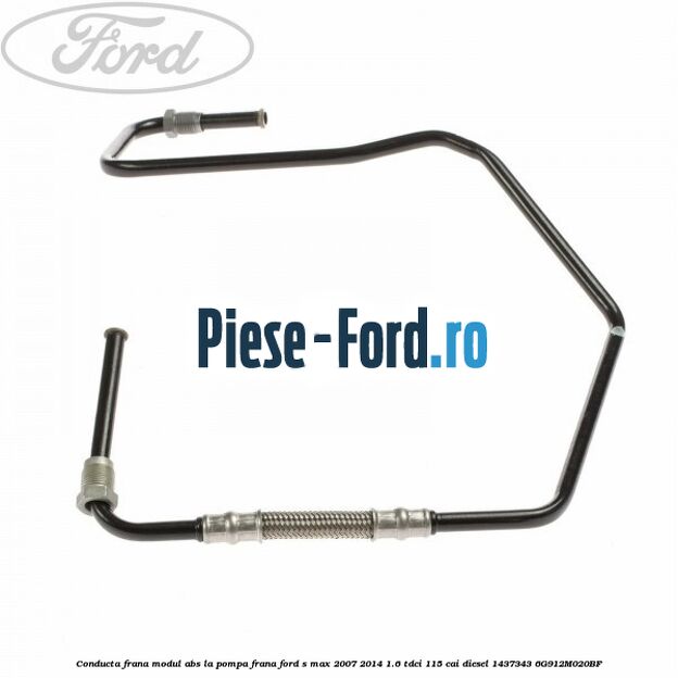 Conducta frana Ford S-Max 2007-2014 1.6 TDCi 115 cai diesel