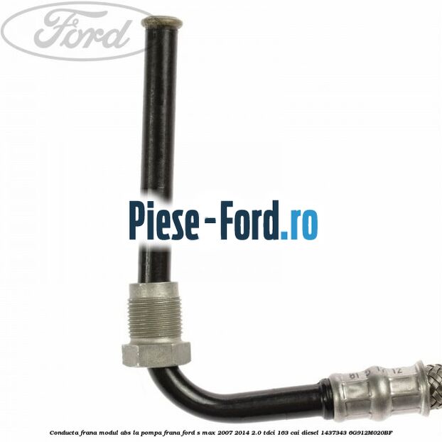 Conducta frana modul ABS la pompa frana Ford S-Max 2007-2014 2.0 TDCi 163 cai diesel