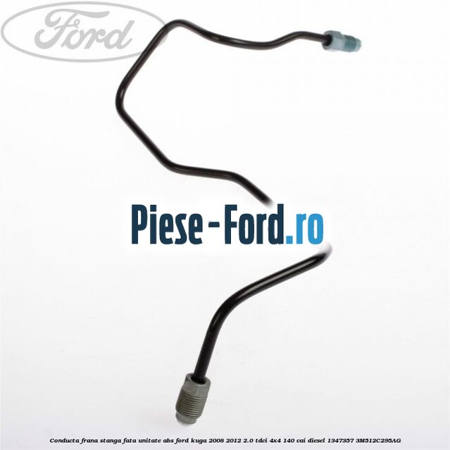 Conducta frana stanga fata unitate ABS Ford Kuga 2008-2012 2.0 TDCI 4x4 140 cai diesel