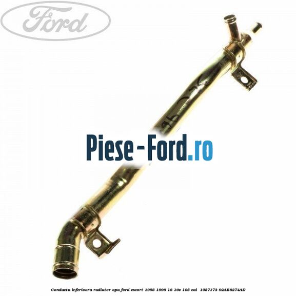 Conducta inferioara radiator apa Ford Escort 1995-1998 1.8 16V 105 cai #9C68F273EF