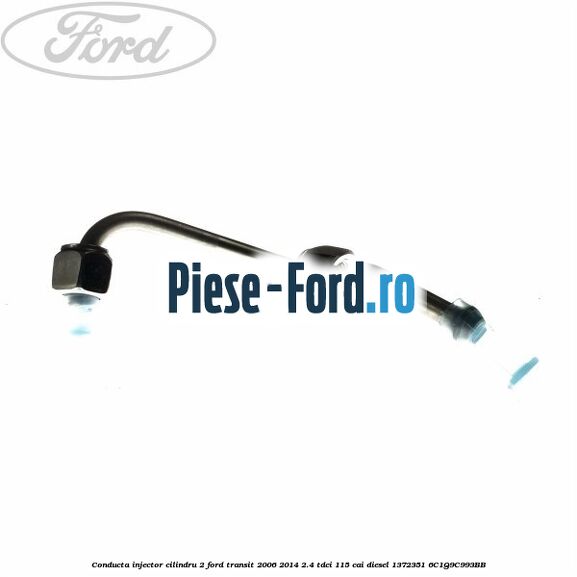 Conducta injector cilindru 2 Ford Transit 2006-2014 2.4 TDCi 115 cai diesel #8E70A7B492