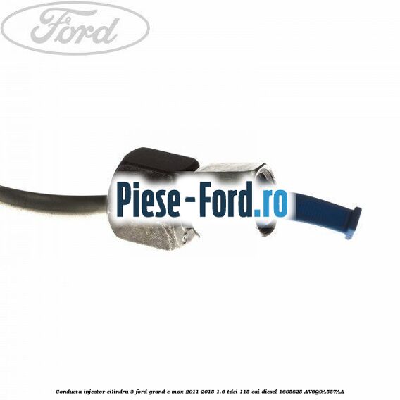 Conducta injector cilindru 2 Ford Grand C-Max 2011-2015 1.6 TDCi 115 cai diesel