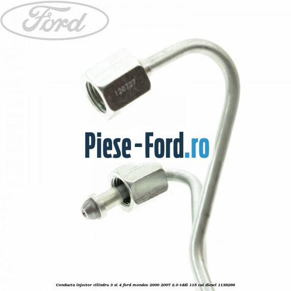 Conducta injector cilindru 3 si 4 Ford Mondeo 2000-2007 2.0 TDDI 115 cai diesel #106A7B1343
