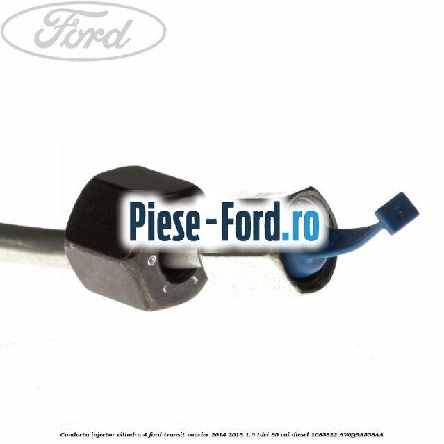 Conducta injector cilindru 4 Ford Transit Courier 2014-2018 1.6 TDCi 95 cai diesel #872555DE89