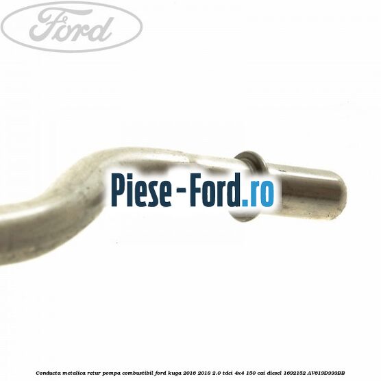 Conducta metalica retur pompa combustibil Ford Kuga 2016-2018 2.0 TDCi 4x4 150 cai diesel #075B9CC630