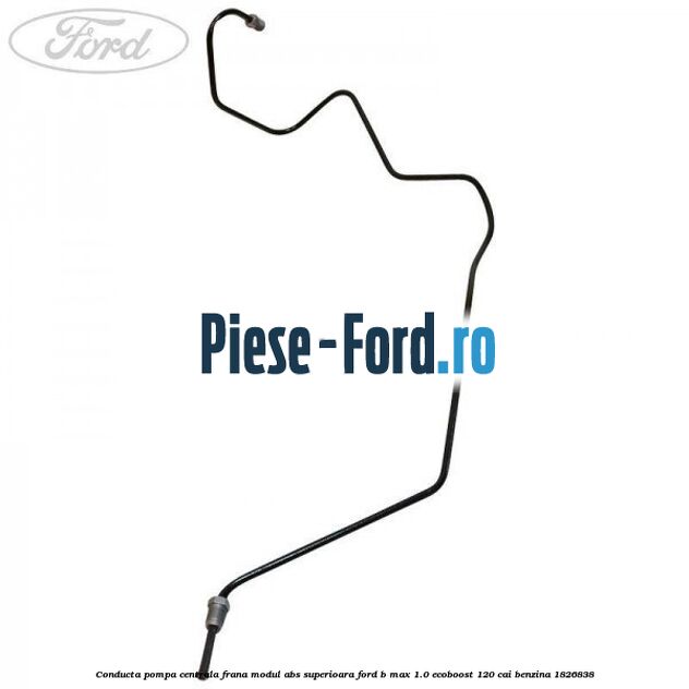 Conducta pompa centrala frana modul ABS superioara Ford B-Max 1.0 EcoBoost 120 cai #EC47EF8AF2 Conducta pompa centrala frana modul ABS superioara Ford B-Max 1.0 EcoBoost 120 cai benzina #EC47EF8AF2