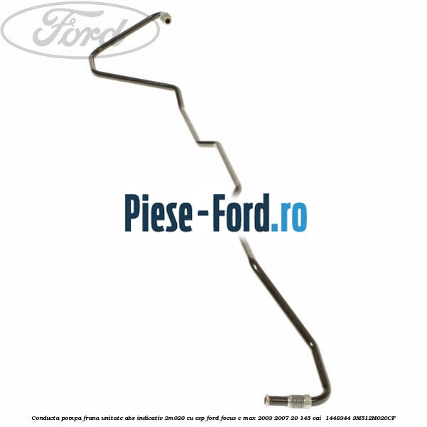 Conducta pompa frana unitate ABS indicativ 2M020 cu ESP Ford Focus C-Max 2003-2007 2.0 145 cai #02CFB5A170