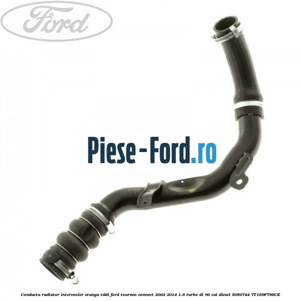 Conducta radiator intercooler stanga TDDi Ford Tourneo Connect 2002-2014 1.8 Turbo Di 90 cai #713ADADF5E Conducta radiator intercooler stanga TDDi Ford Tourneo Connect 2002-2014 1.8 Turbo Di 90 cai diesel #713ADADF5E