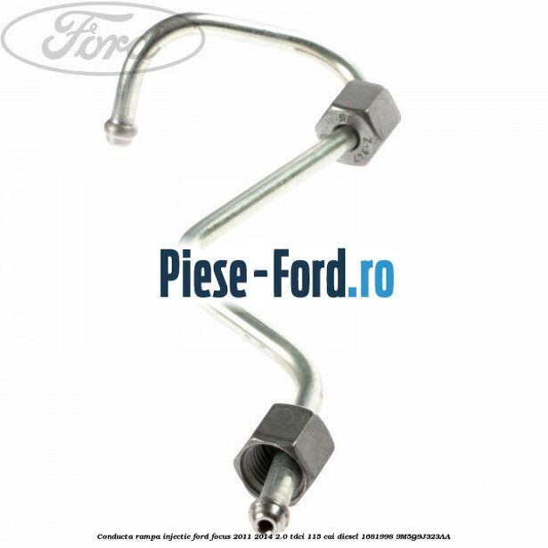 Conducta rampa injectie Ford Focus 2011-2014 2.0 TDCi 115 cai diesel