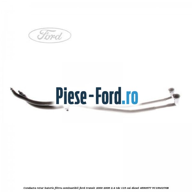 Conducta retur baterie filtru combustibil Ford Transit 2000-2006 2.4 TDE 115 cai diesel #2F19D10C1F