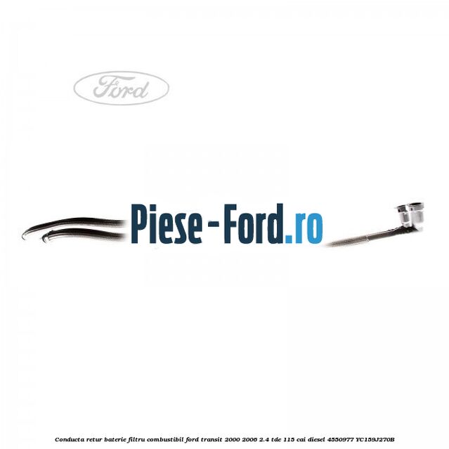 Conducta retur baterie filtru combustibil Ford Transit 2000-2006 2.4 TDE 115 cai diesel #2F19D10C1F