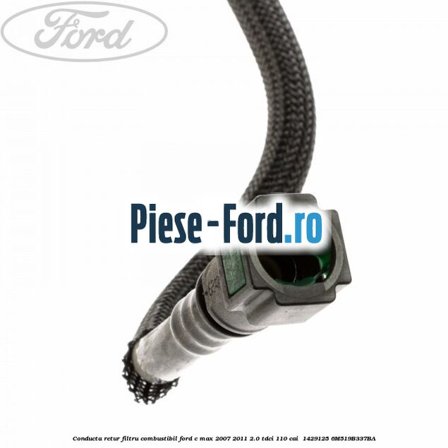 Conducta retur filtru combustibil Ford C-Max 2007-2011 2.0 TDCi 110 cai  #72990EE039