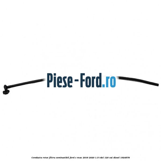 Conducta retur filtru combustibil Ford C-Max 2016-2020 1.5 TDCi 120 cai #04F00B8724
