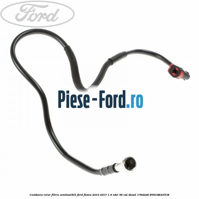 Conducta retur filtru combustibil Ford Fiesta 2013-2017 1.6 TDCi 95 cai diesel
