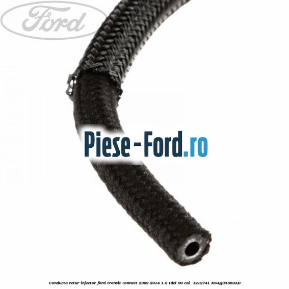 Conducta retur injector Ford Transit Connect 2002-2014 1.8 TDCi 90 cai  #A12BFEA25F