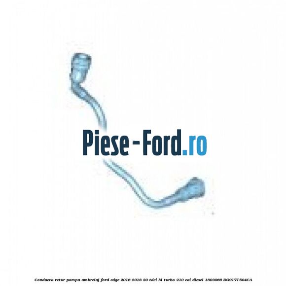 Conducta retur pompa ambreiaj Ford Edge 2016-2018 2.0 TDCi Bi-Turbo 210 cai #05F915A990
