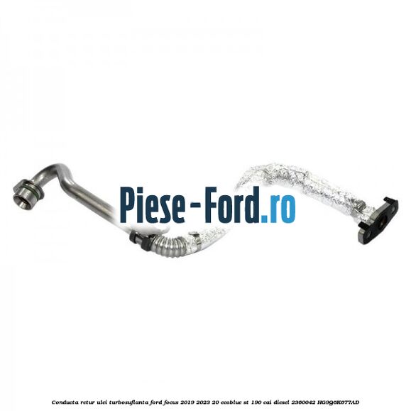 Conducta retur ulei turbosuflanta Ford Focus 2019-2023 2.0 EcoBlue ST 190 cai #372B93B742