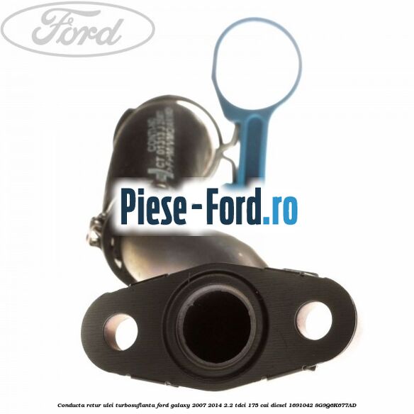 Conducta retur ulei turbosuflanta Ford Galaxy 2007-2014 2.2 TDCi 175 cai diesel #29D0DF5D3B