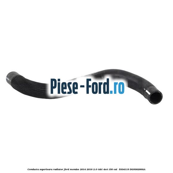 Conducta superioara radiator Ford Mondeo 2014-2018 2.0 TDCi 4x4 150 cai  #70B8276246