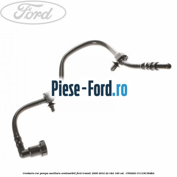 Conducta tur pompa auxiliara combustibil Ford Transit 2006-2014 2.2 TDCi 100 cai #7765DB312A