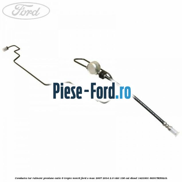Conducta retur pompa ambreiaj Ford S-Max 2007-2014 2.0 TDCi 136 cai diesel