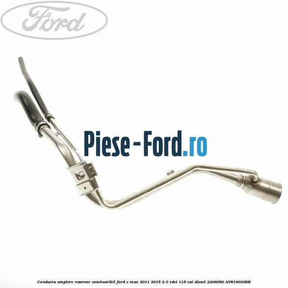 Conducta alimentare combustibil, in rezervor Ford C-Max 2011-2015 2.0 TDCi 115 cai diesel