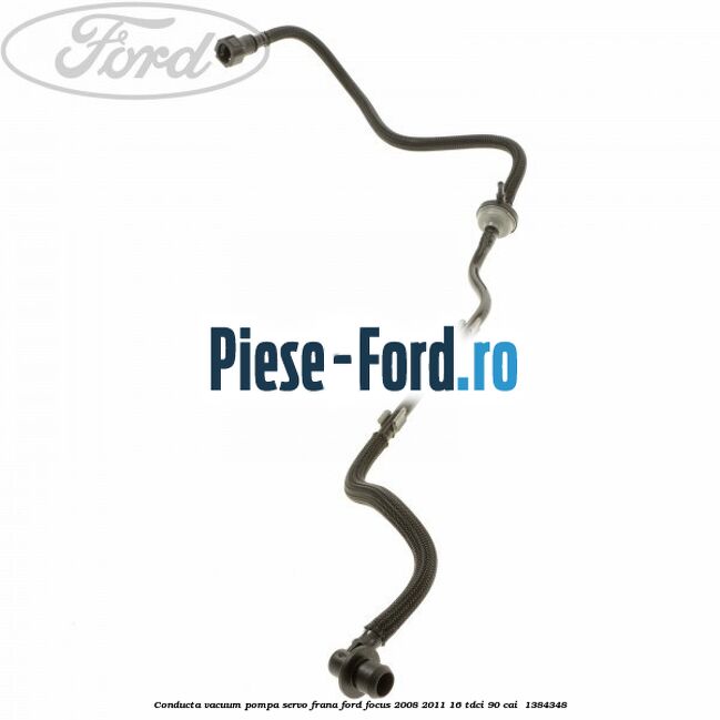Conducta vacuum pompa servo-frana Ford Focus 2008-2011 1.6 TDCi 90 cai #9C515CF8F1