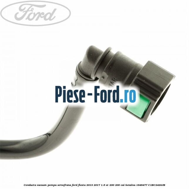 Clema prindere conducta vacuum pompa servofrana model 2 Ford Fiesta 2013-2017 1.6 ST 200 200 cai benzina