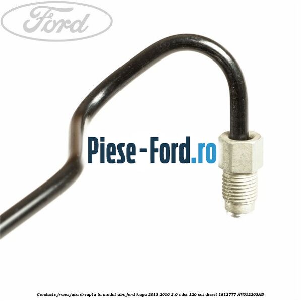 Conducte frana fata dreapta, la modul ABS Ford Kuga 2013-2016 2.0 TDCi 120 cai diesel #042BE794AF