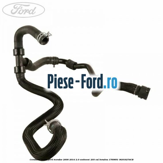 Conducta alimentare sistem incalzire auxiliara Ford Mondeo 2008-2014 2.0 EcoBoost 203 cai benzina