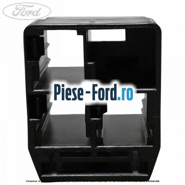 Conector 4 pini mufa scaun fata Ford Fiesta 2002-2005 1.25 16V 70 cai benzina #04C4C22E35