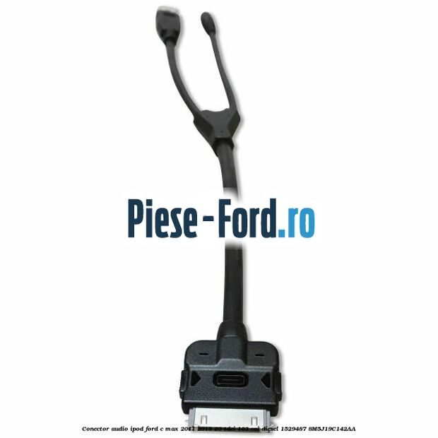 Conector audio iPod Ford C-Max 2011-2015 2.0 TDCi 163 cai #4BA372C2C6