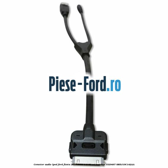Conector audio iPod Ford Fiesta 2005-2008 1.3 60 cai benzina