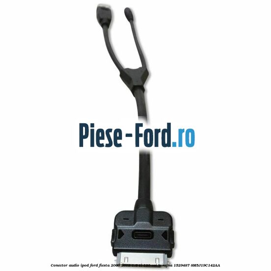 Conector audio iPod Ford Fiesta 2008-2012 1.6 Ti 120 cai benzina