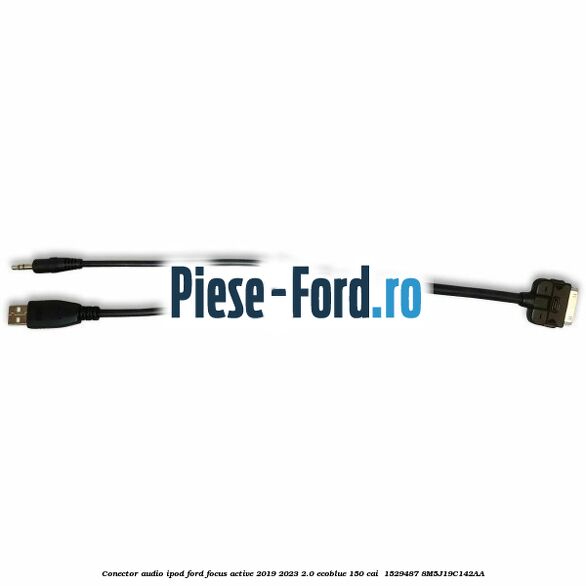 Conector audio iPod Ford Focus Active 2019-2023 2.0 EcoBlue 150 cai  #4F98F17963