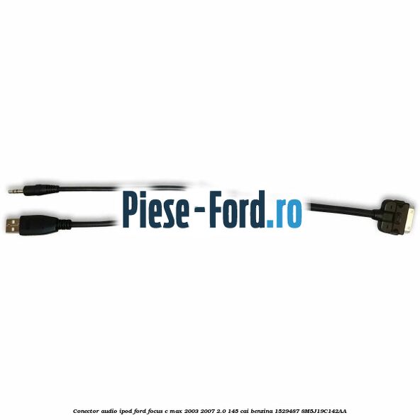 Conector audio iPod Ford Focus C-Max 2003-2007 2.0 145 cai benzina #D71577EB2F