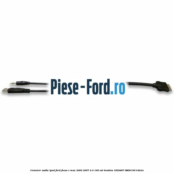 Conector audio iPod Ford Focus C-Max 2003-2007 2.0 145 cai benzina #D71577EB2F