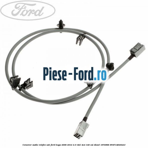 Conector audio telefon, USB Ford Kuga 2008-2012 2.0 TDCI 4x4 140 cai diesel